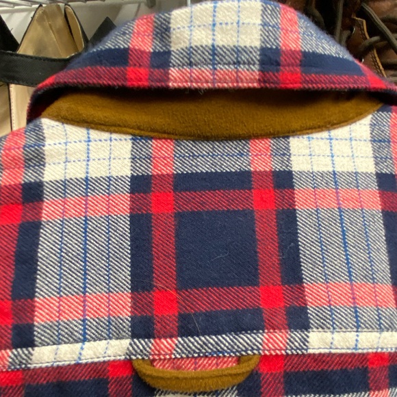 Orvis Perfect Flannel Men’s Shirt - Size Medium - Navy & Red - Picture 3 of 7